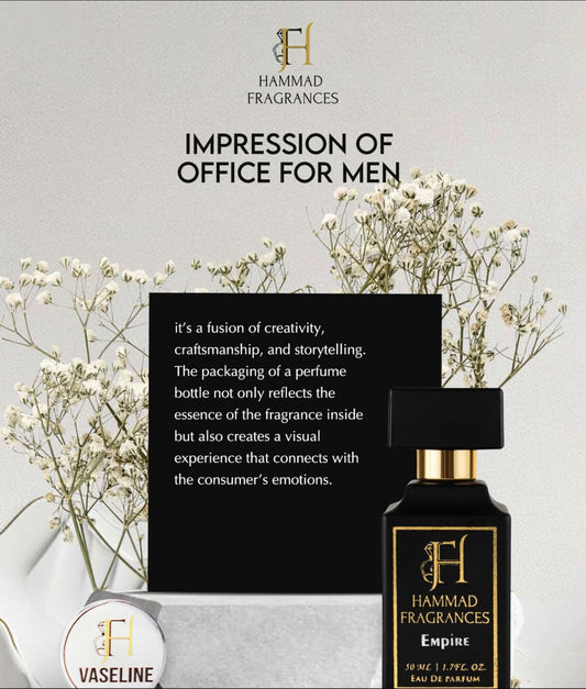 Hammad Empire EDP Perfume for Men  Long-Lasting 50ml