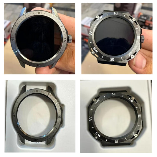 SK 22 Smartwatch 2 Bodies, 2 Straps, AMOLED Display
