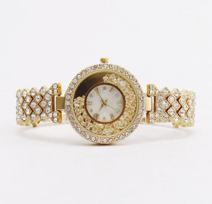 Women's Luxury Diamond Watch Fashion Quartz Leisure (No Box)